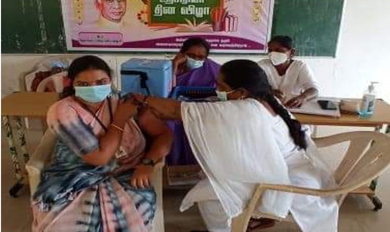 Vaccination camp